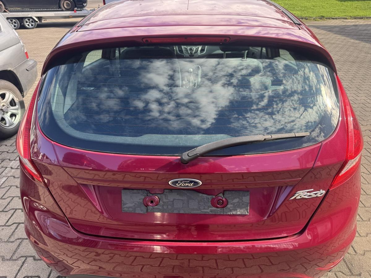 Ford Fiesta JA8 original Heckklappe mit Heckscheibe Hot Magenta Bj.2008